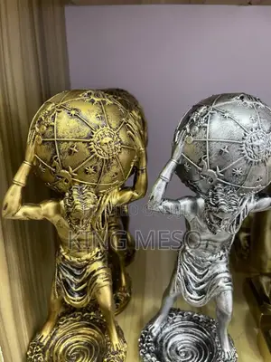 Strong Man Decor Available as Seen