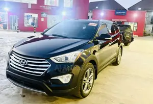 Hyundai Santa Fe Limited 4dr SUV AWD (3.3L 6cyl 6A) 2015 Black