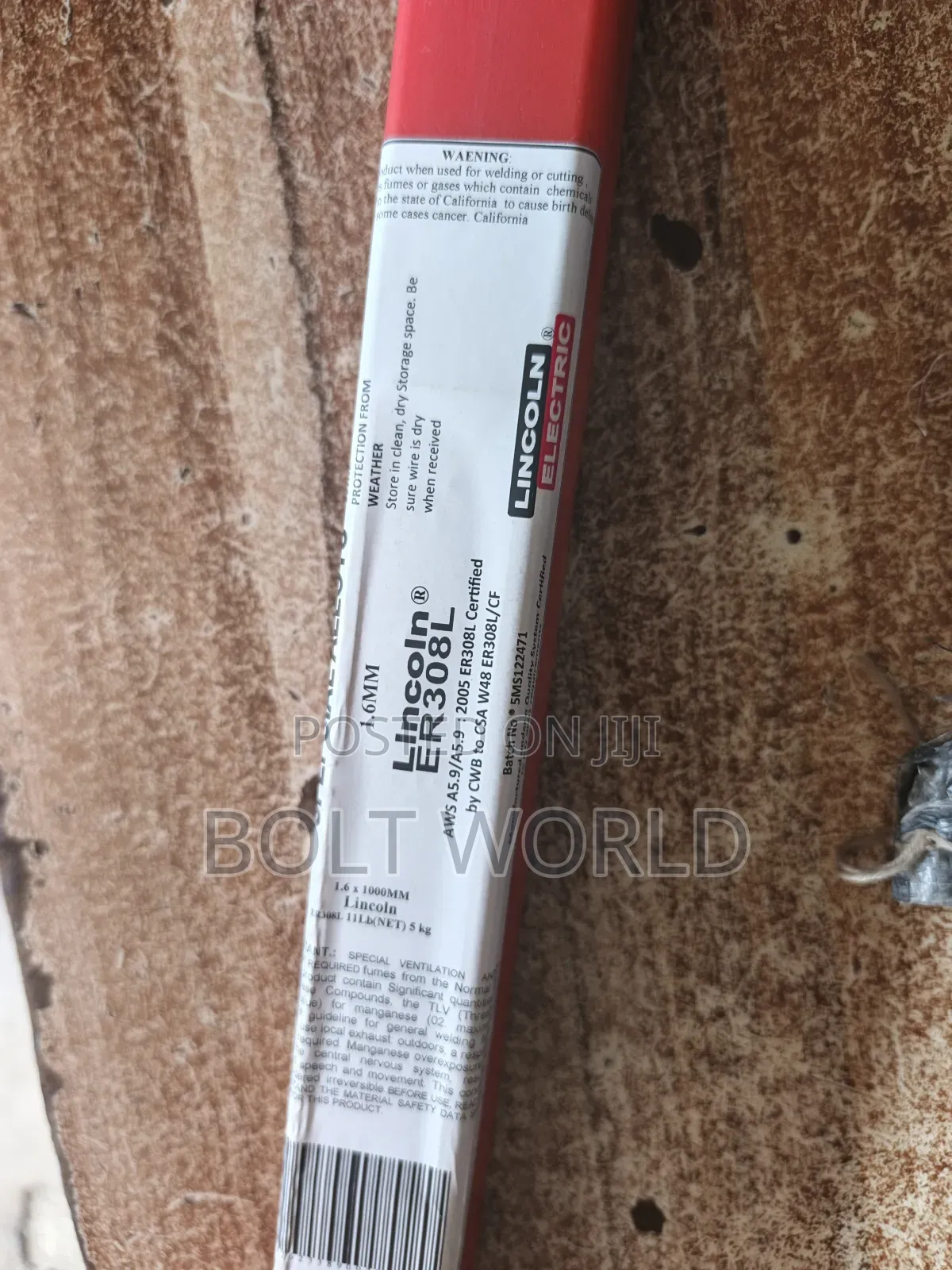 Lincoln Tig Rod 316 And 308 Electrode
