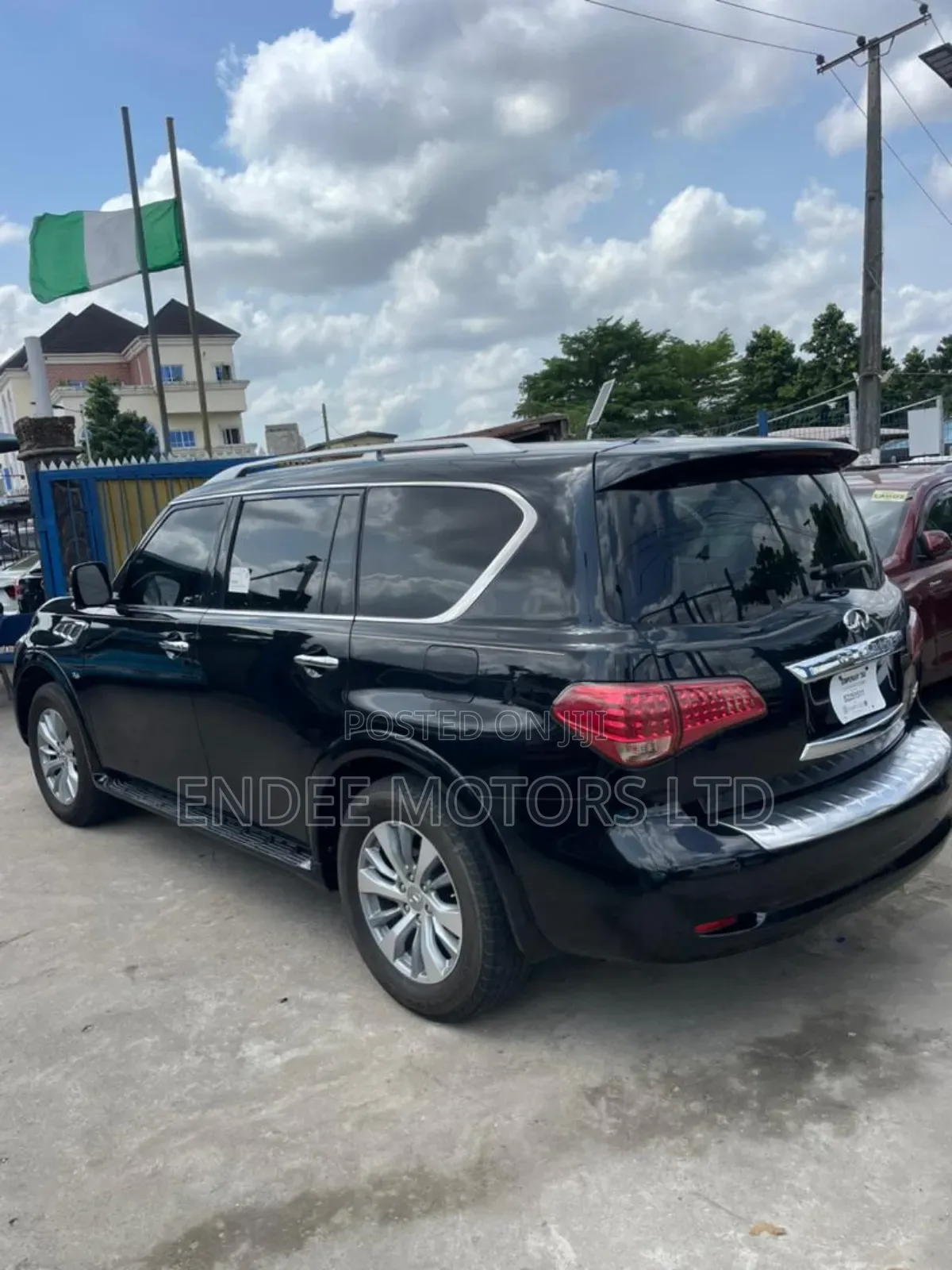 Infiniti QX80 2017 Black
