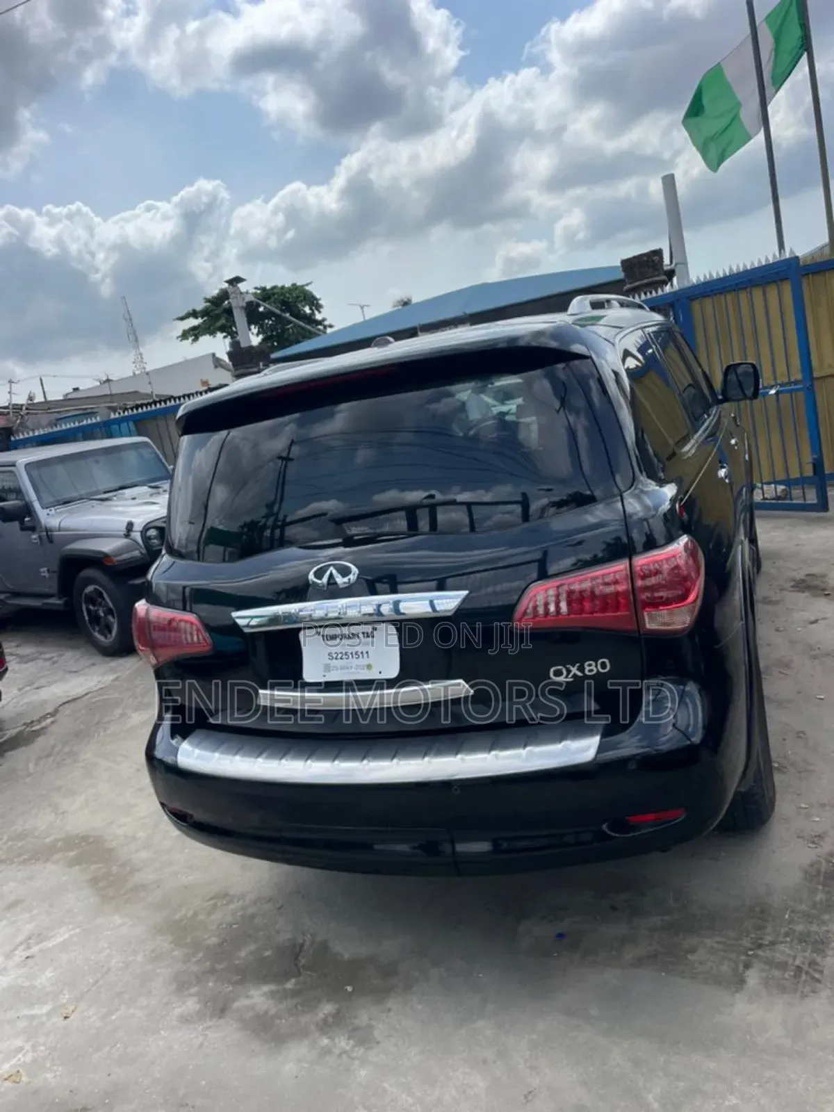 Infiniti QX80 2017 Black