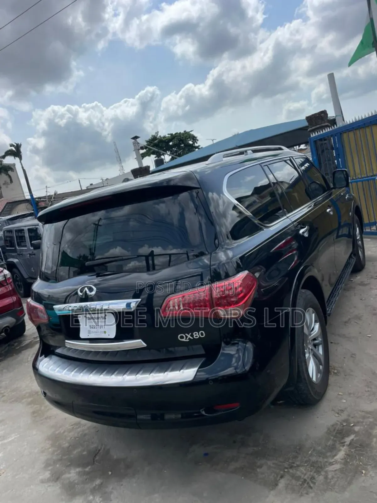 Infiniti QX80 2017 Black