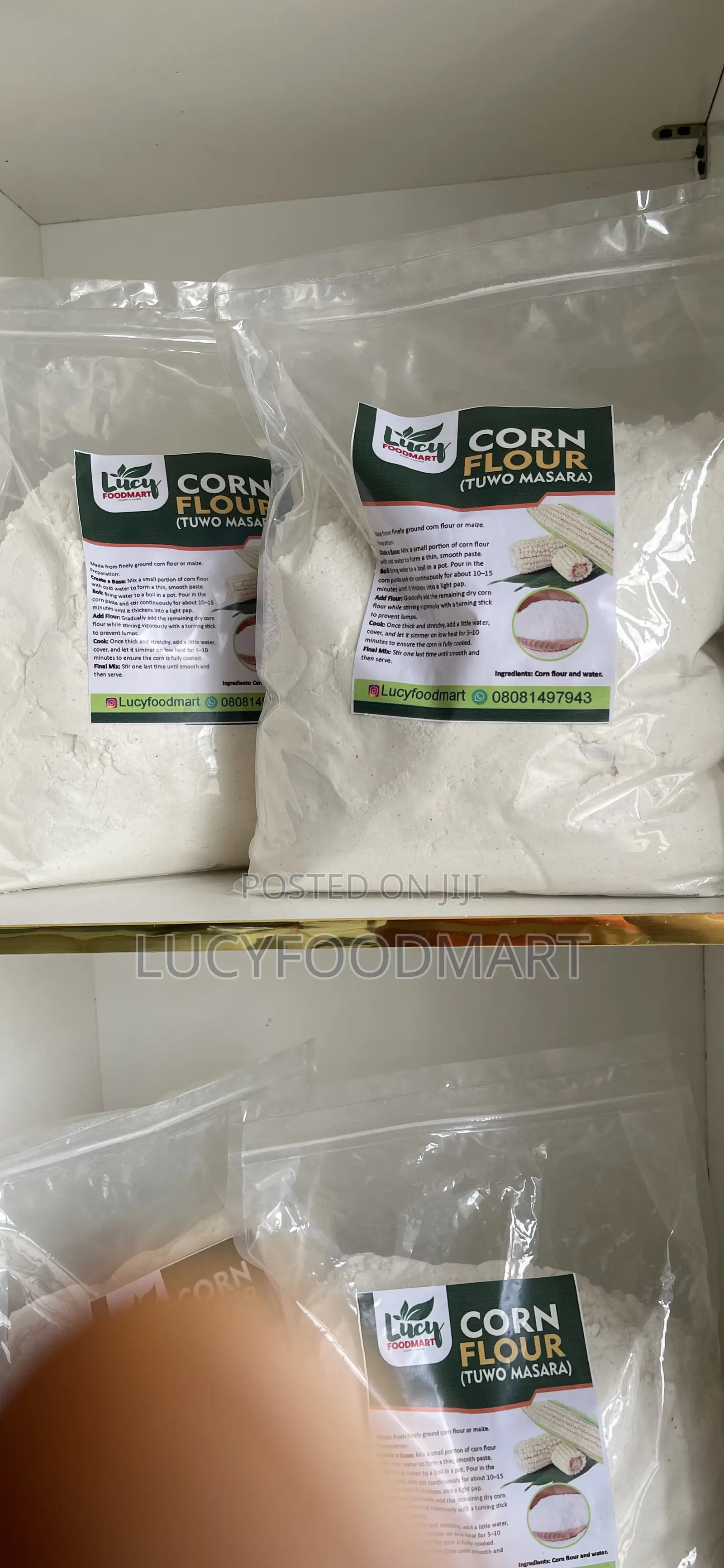 Tuwo Masara(Corn Flour)