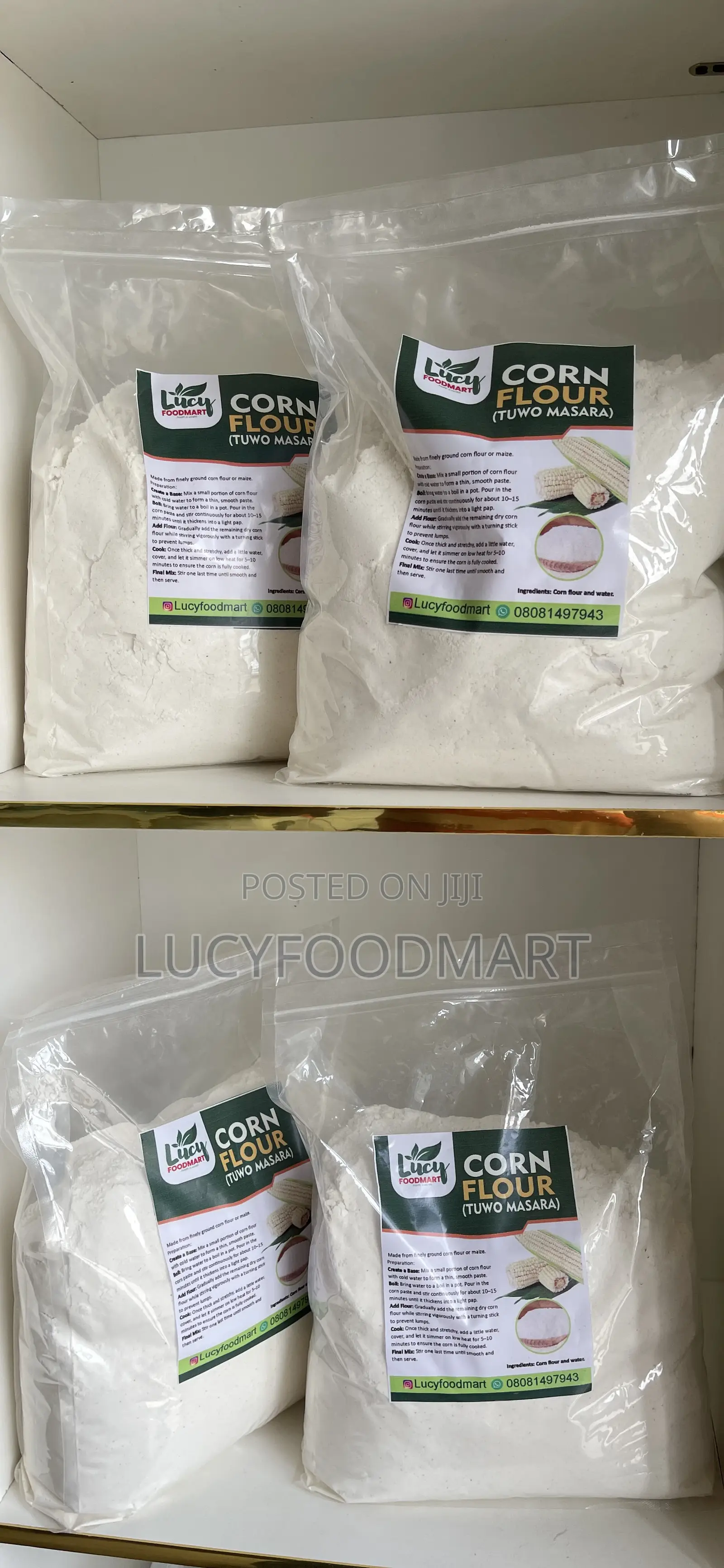 Tuwo Masara(Corn Flour)