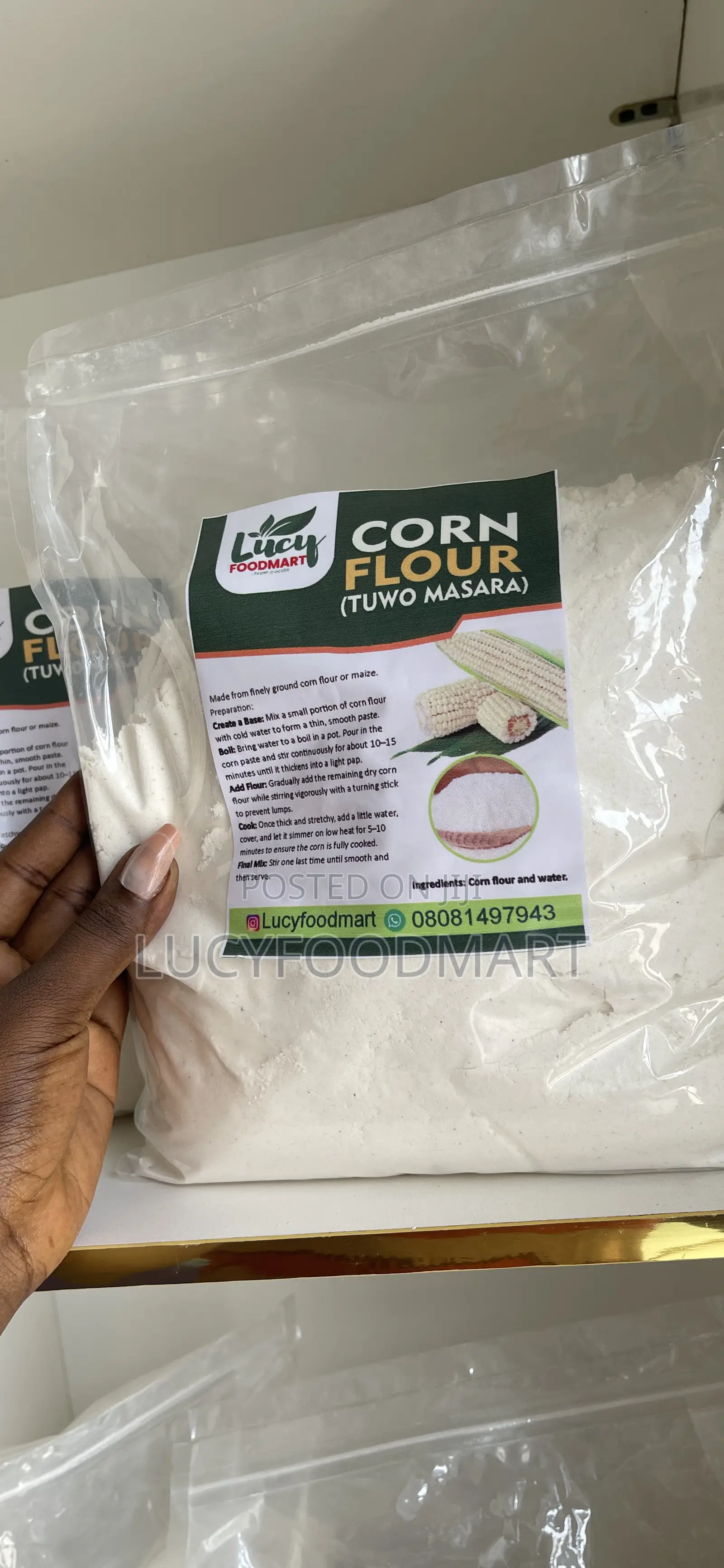Tuwo Masara(Corn Flour)