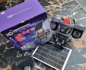 Intelligent Solar Smart Three Lens Camera