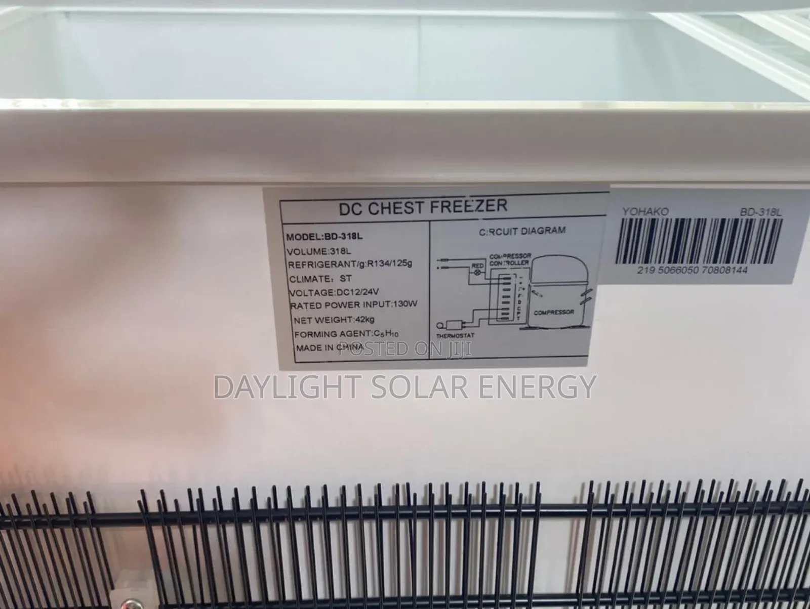 Yohako Ac/Dc Chest Freezer