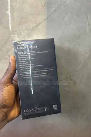 New Samsung Galaxy Note 8 64 GB Black