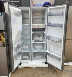 Hisense Double Door Inverter, Dispenser Refrigerator. Model: Rc-82ws