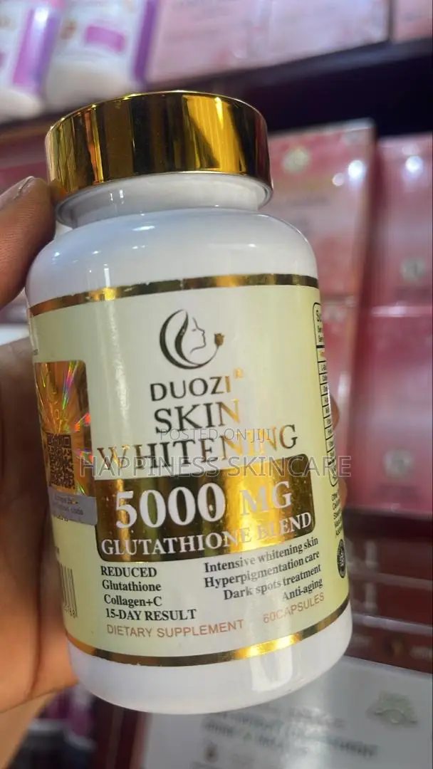 Skin Whitening 5000mg don siyarwa - Happiness skincare  Farashi:  7,000 a  Jiji.ng [Amuwo-Odofin]