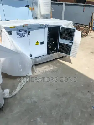 Perkins 30kva Diesel Generator Sp-30 Enclosed Power Unit