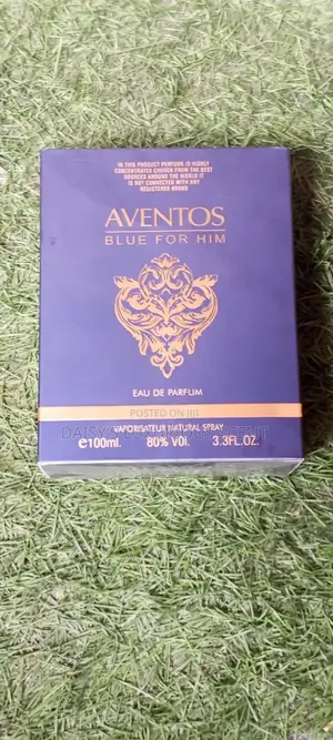 Title: Aventos Blue for Him 100ml – Bold Masculine Fragrance