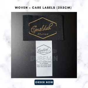 Woven Clothing Labels (1,000pcs)