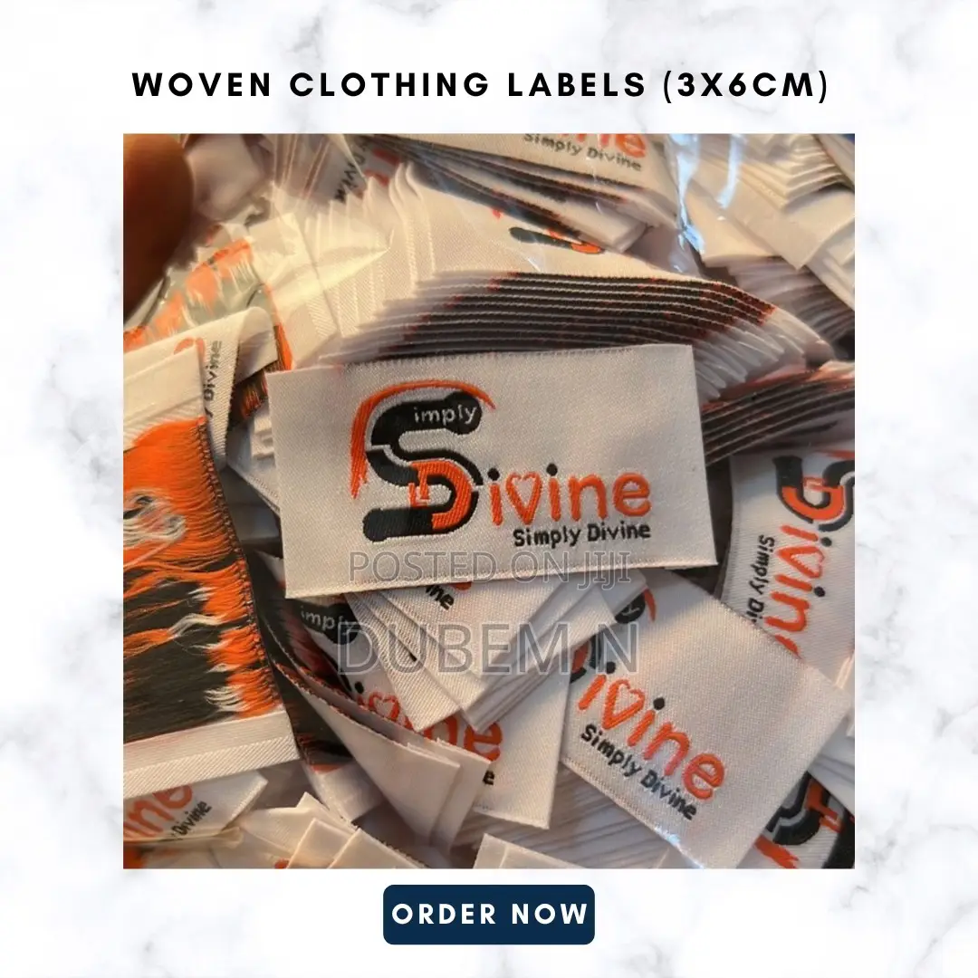 Woven Clothing Labels (1,000pcs)