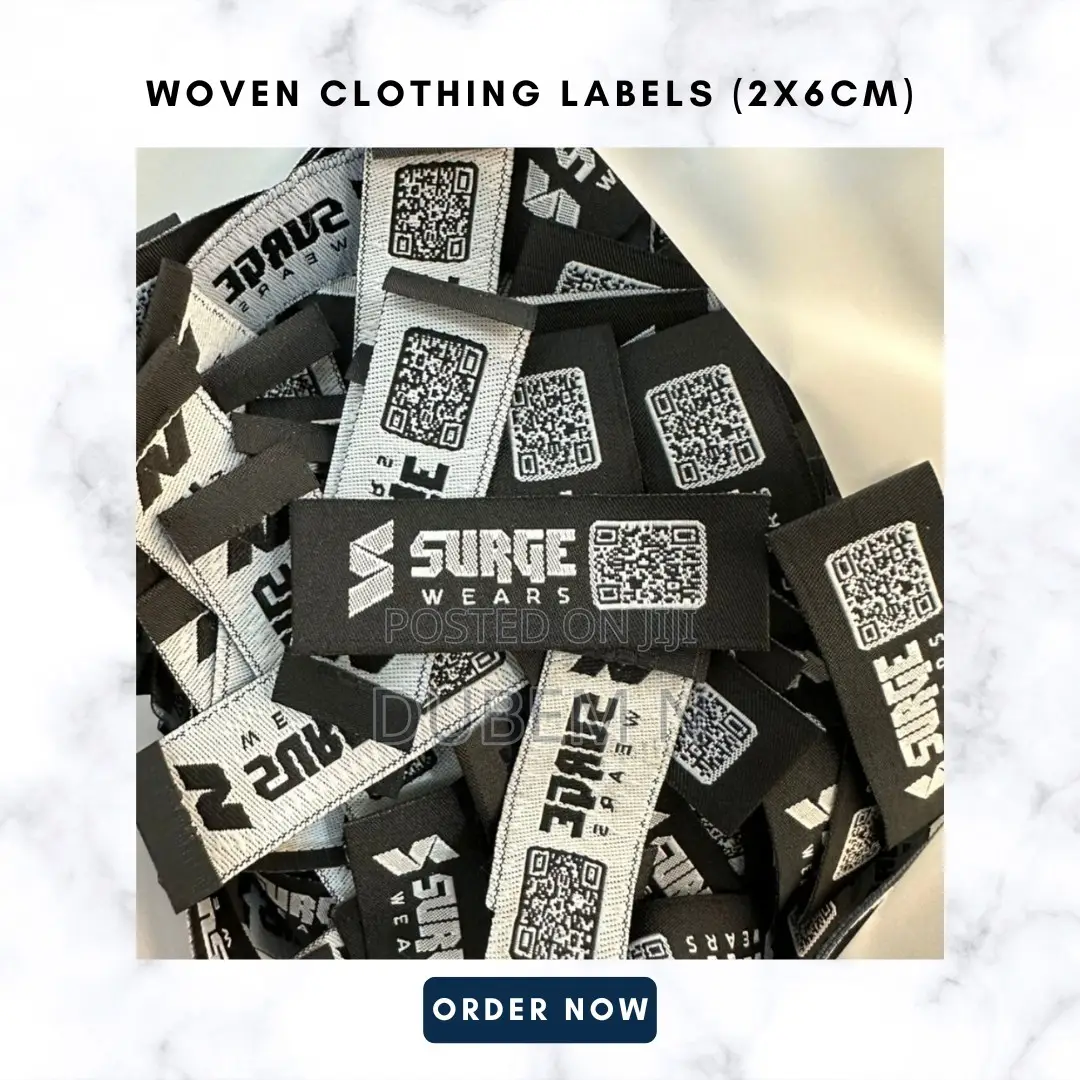 Woven Clothing Labels (1,000pcs)
