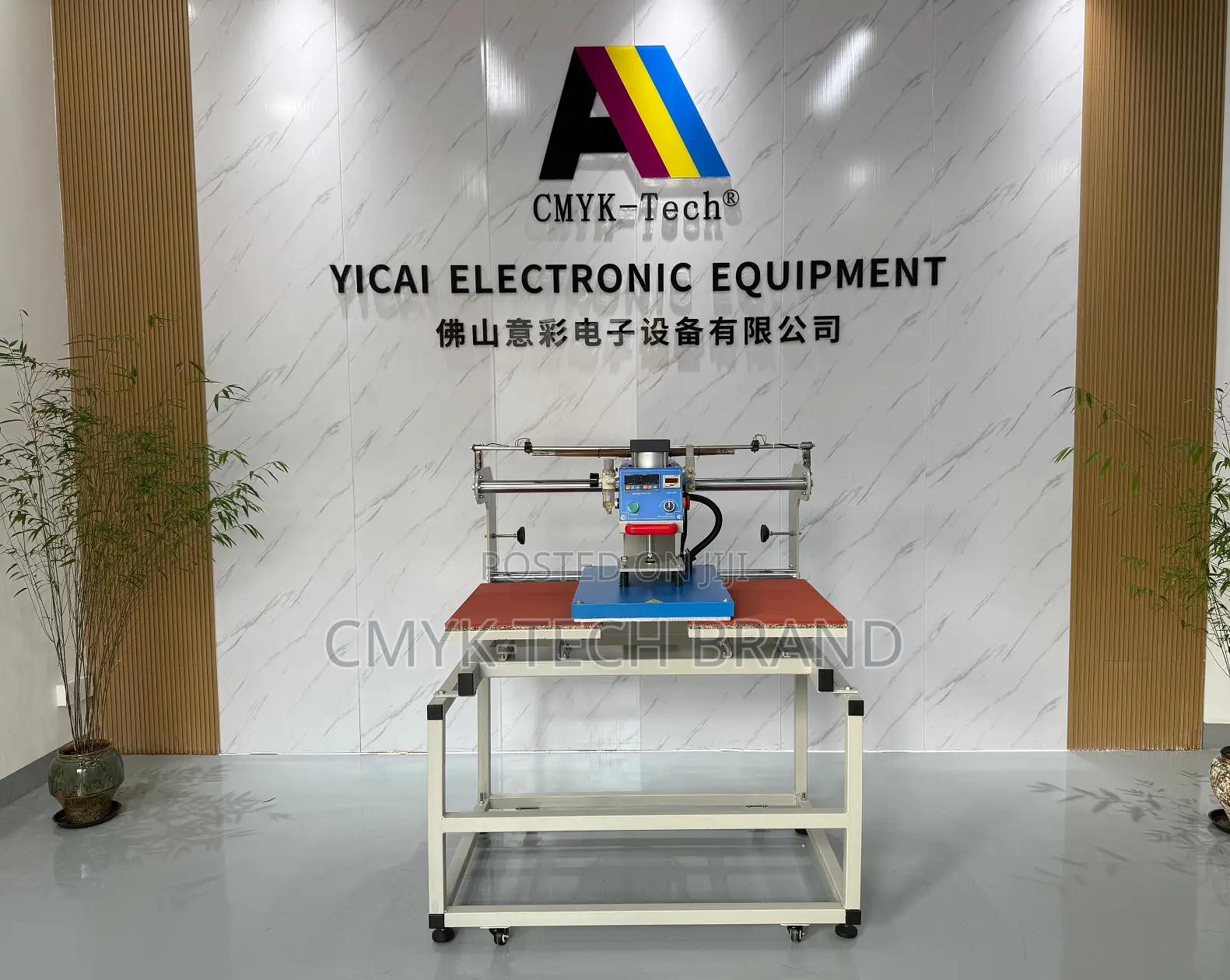 40 by 60 Double Stations Pneumatic Heat Transfer Machine