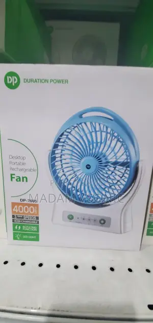 Dp Rechargeable Tabletop Fan Dp-7605