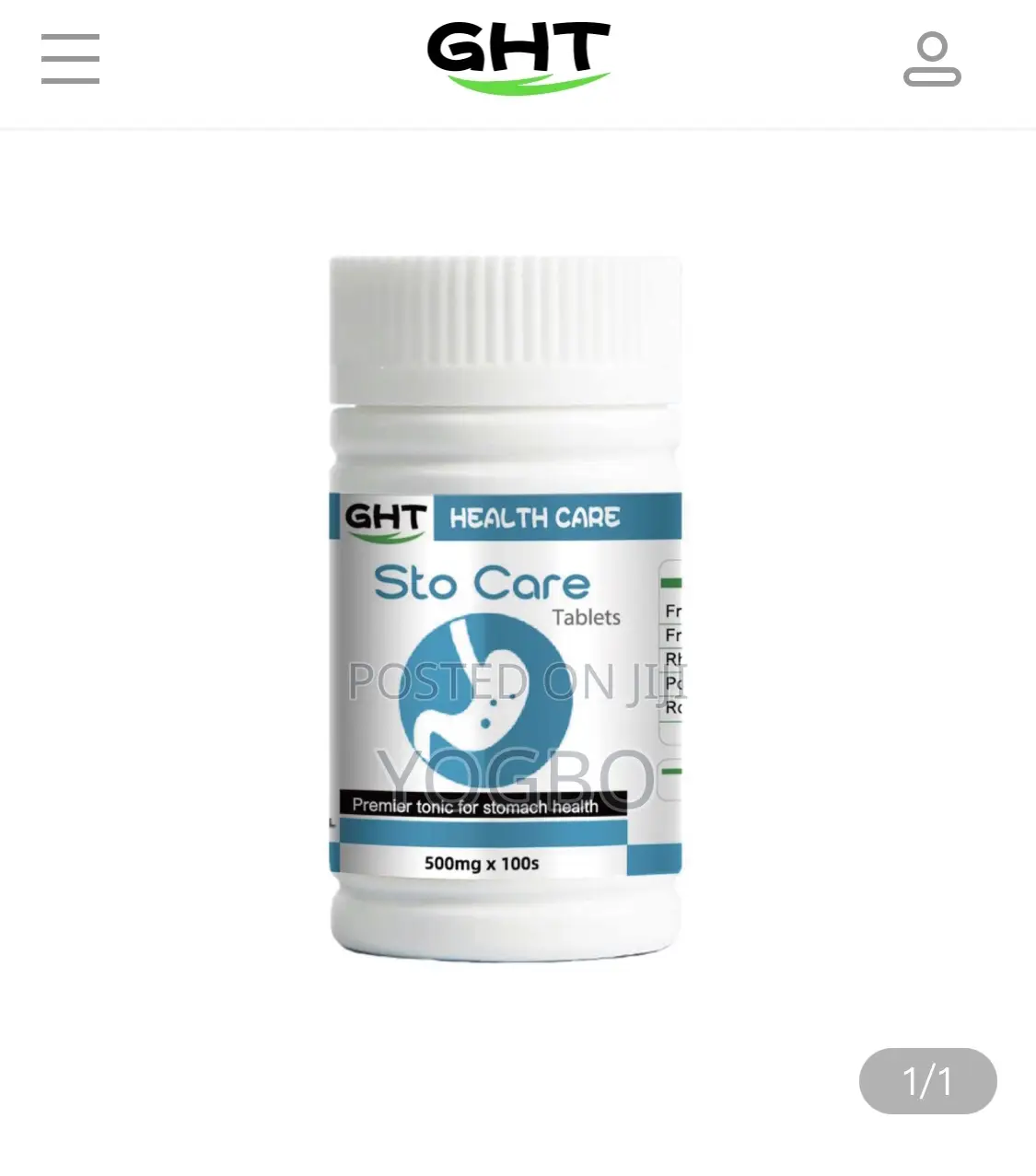 Sto Care Supplement