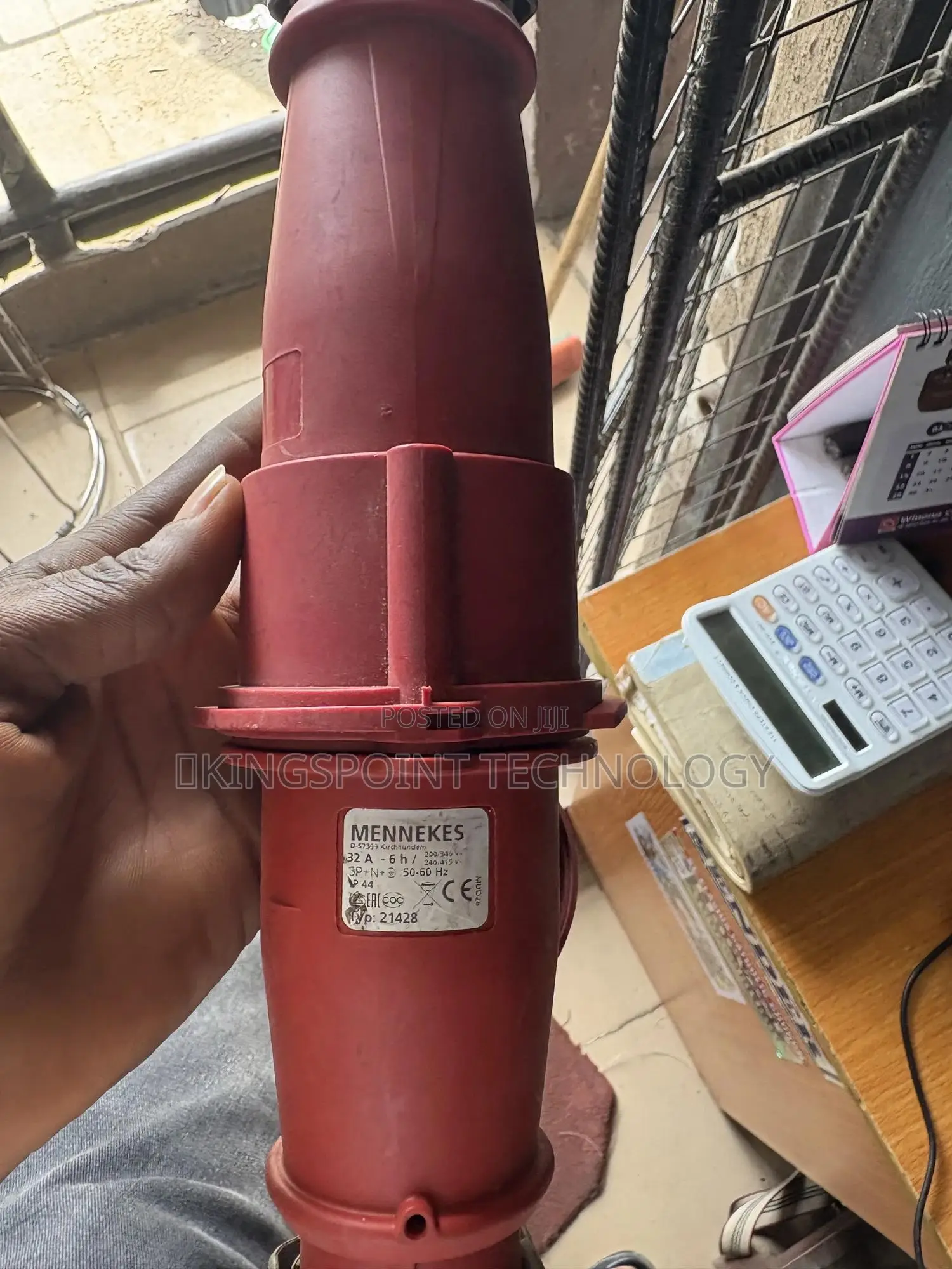 32amps Straight Socket Complete Industrial