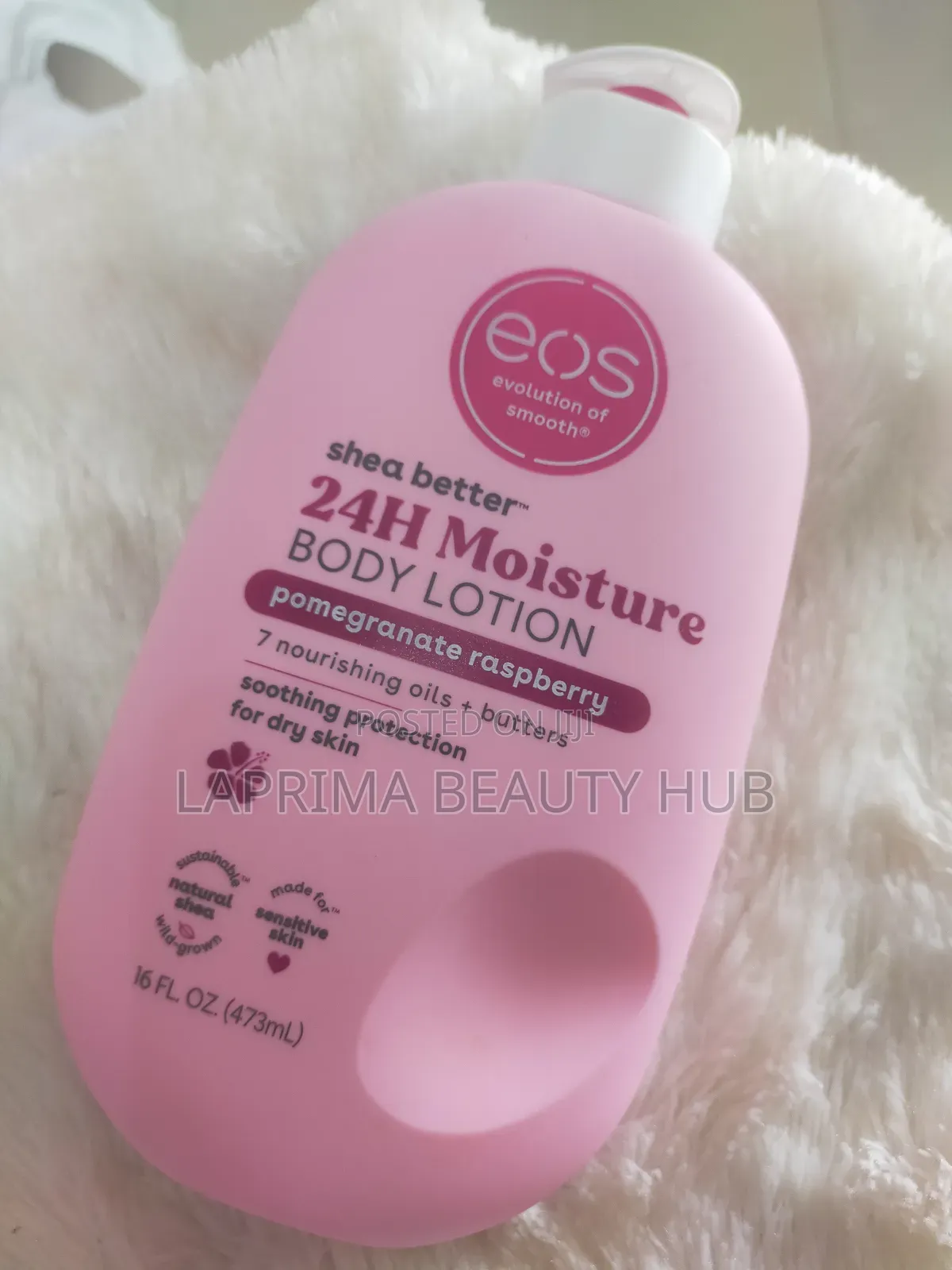Eos Pink Pomegranate Raspberry Lotion