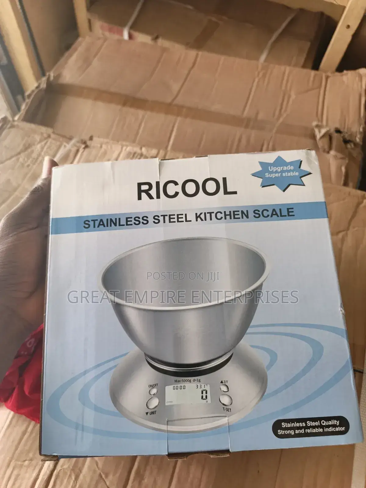 Stainless Digital Kitchen Scale Ricool