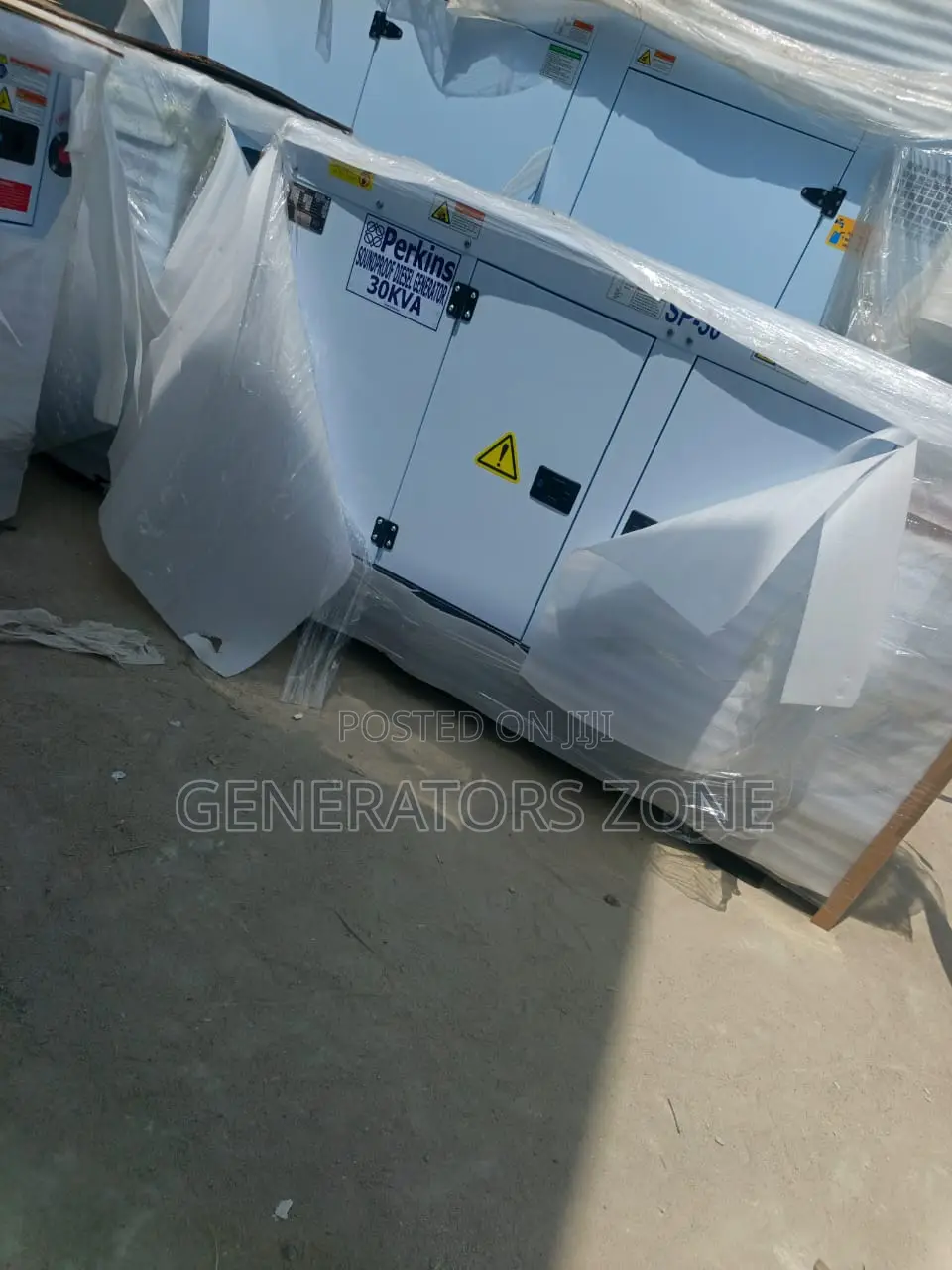 Perkins Sp-30 30kva Diesel Generator Covered Power System