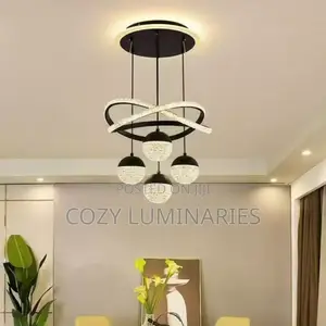 Modern Led Chandelier Light – Luxury Ceiling Pendant (4lights)