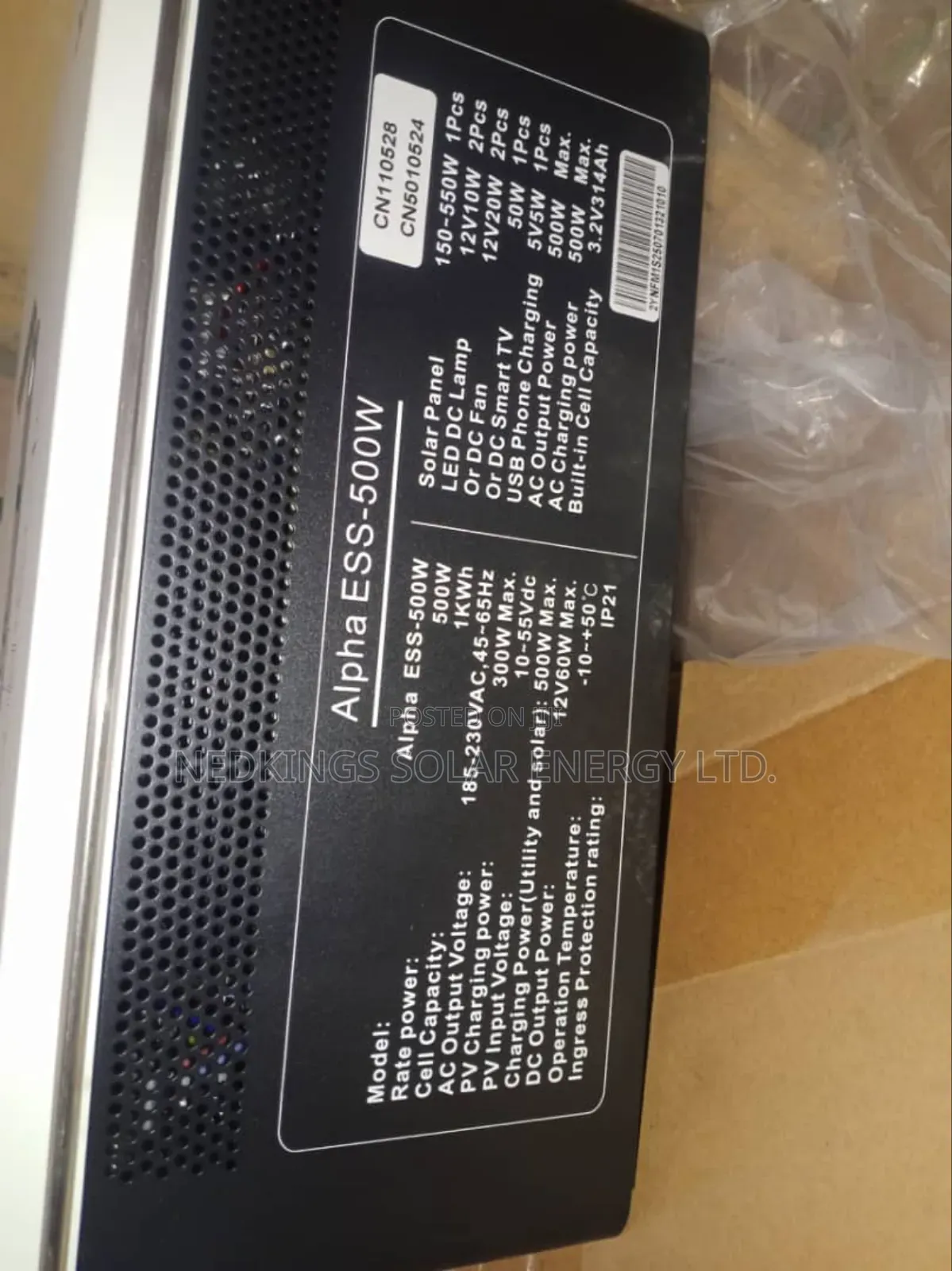 Sako 500watts, 1kwh Solar Generator