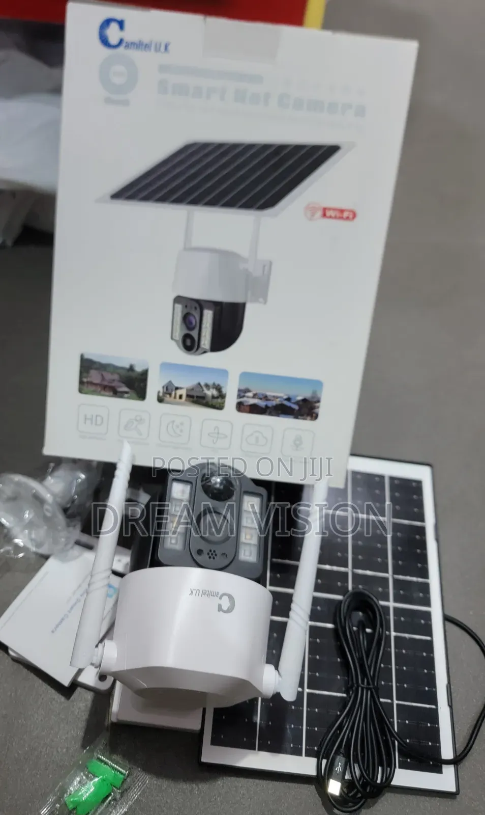 Intelligent Solar Smart Camera Wifi