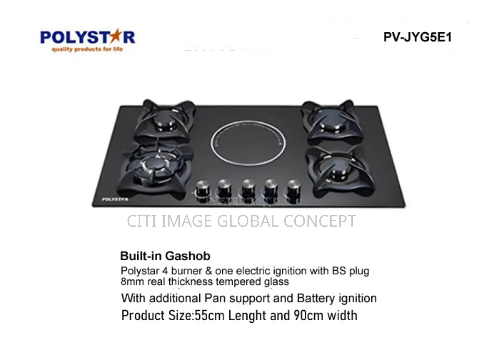 Polyester Cabinet Gas Cooker