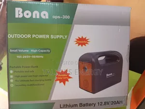 Portable Solar Powerbank - 300w Inverter 12v 20ah
