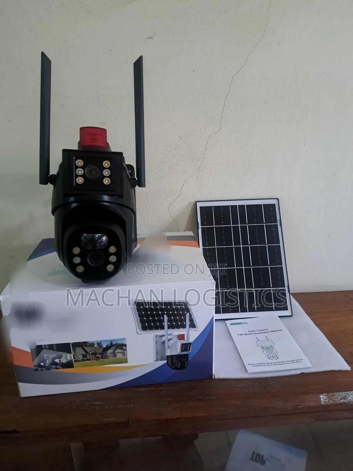 Ubox Dual Lens 4g Solar Camera