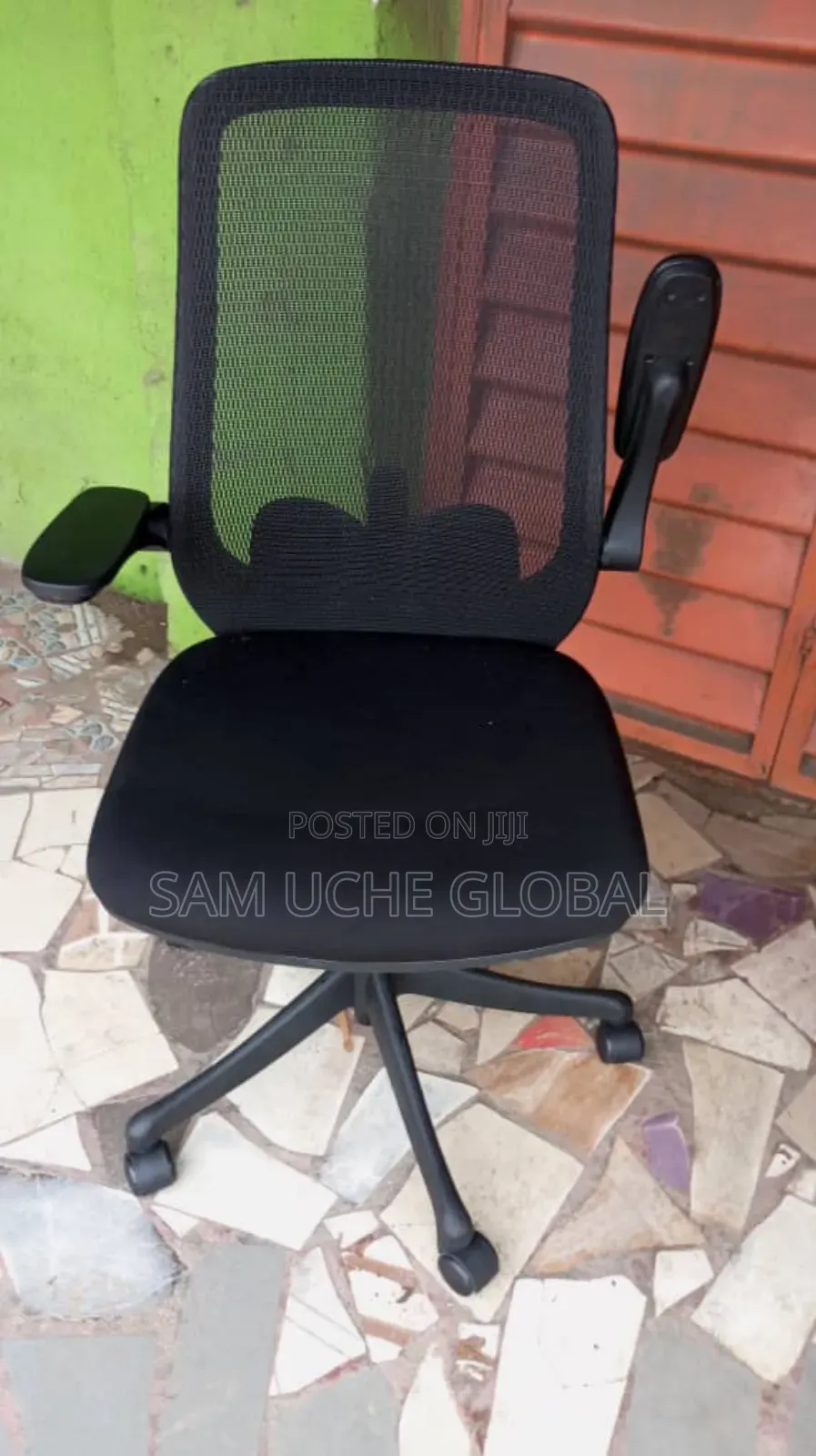 Office Chair Black and Ash Colour