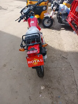 New Royal Motorcycle 2025 Red