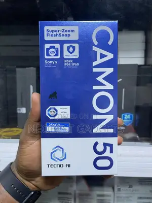New Tecno Camon 50 256 GB