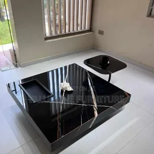 Black Marble Center Table