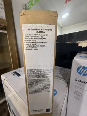 New Laptop HP OmniBook 5 Flip 16GB Intel Core 7 SSD 512GB