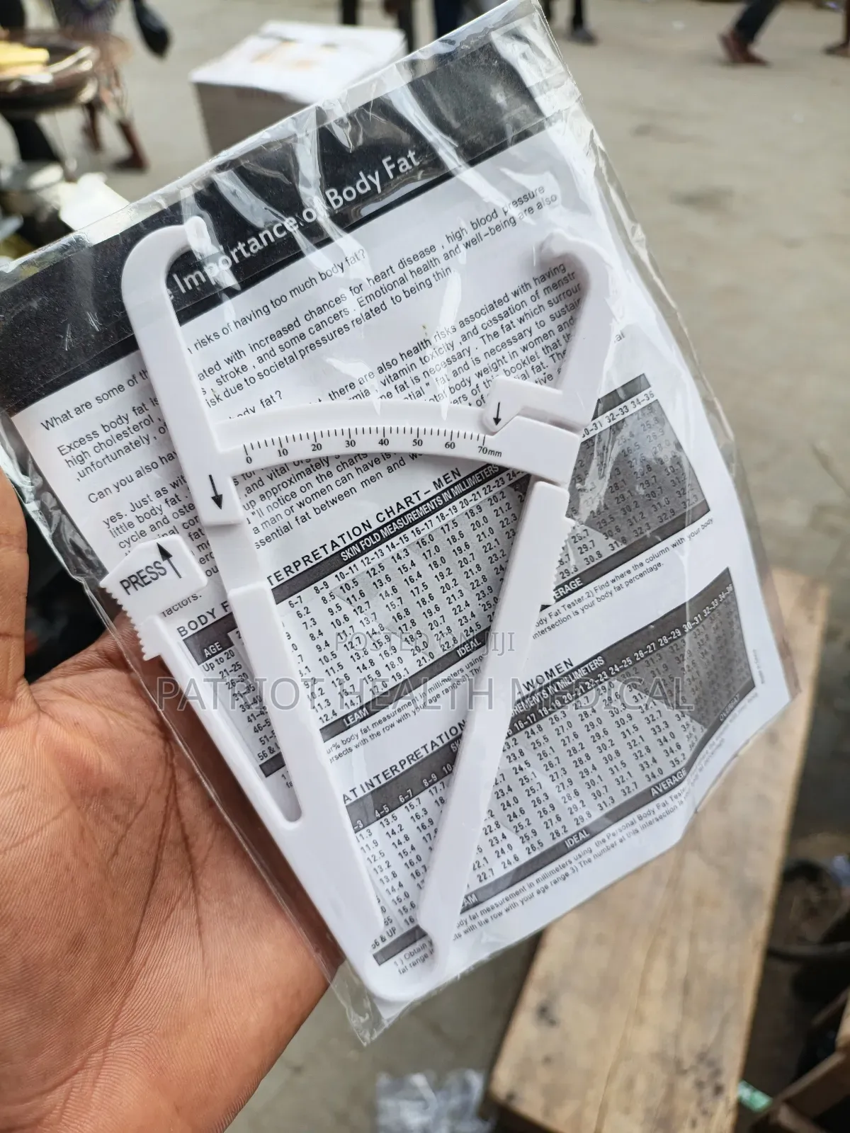 Plastic Skinfold Caliper