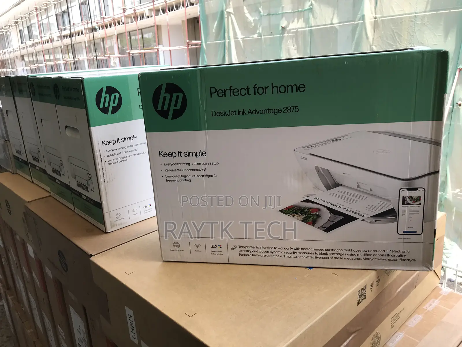 Hp Wireless Colored Printer ( Print , Scan , Copy)
