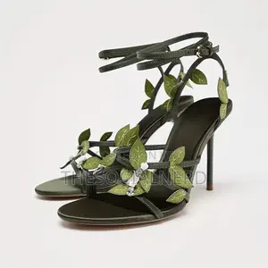 Green Sandal Heels