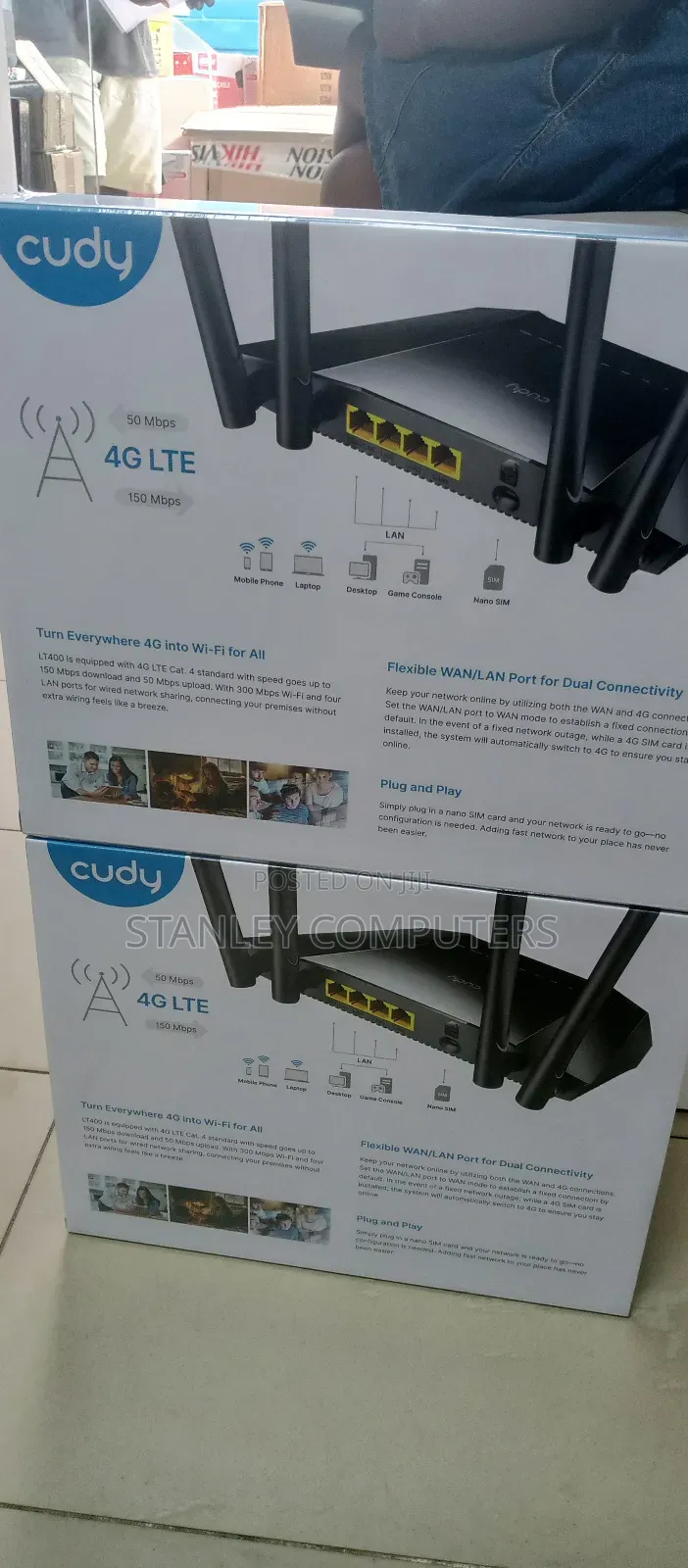 Cudy 4g Let N300 Wi-Fi Router
