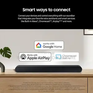 Samsung S60d 5.0 Channel Soundbar With Dolby Atmos Wireless Audio,