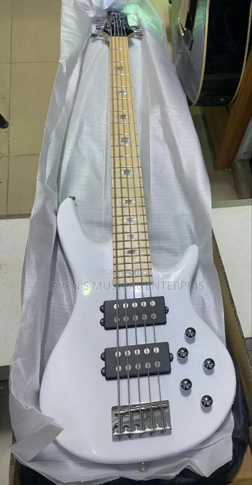 Ibanez Five String Active Bass Guitar