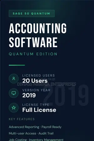 Sage 50 Quantum Accounting 2019 – 20 Users (Lifetime License)