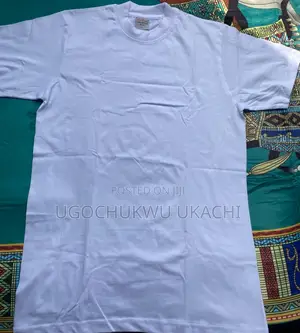 Plain White Roundneck Tshirt