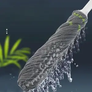 2-in-1 Dehydrated Mop With Stainless Steel Handle - Microfiber Mop
