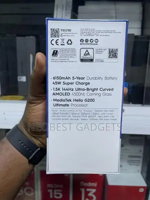 New Tecno Camon 50 Pro 256 GB