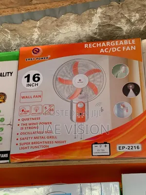 16inches Easy Power Solar Rechargeable Fan Table Desk