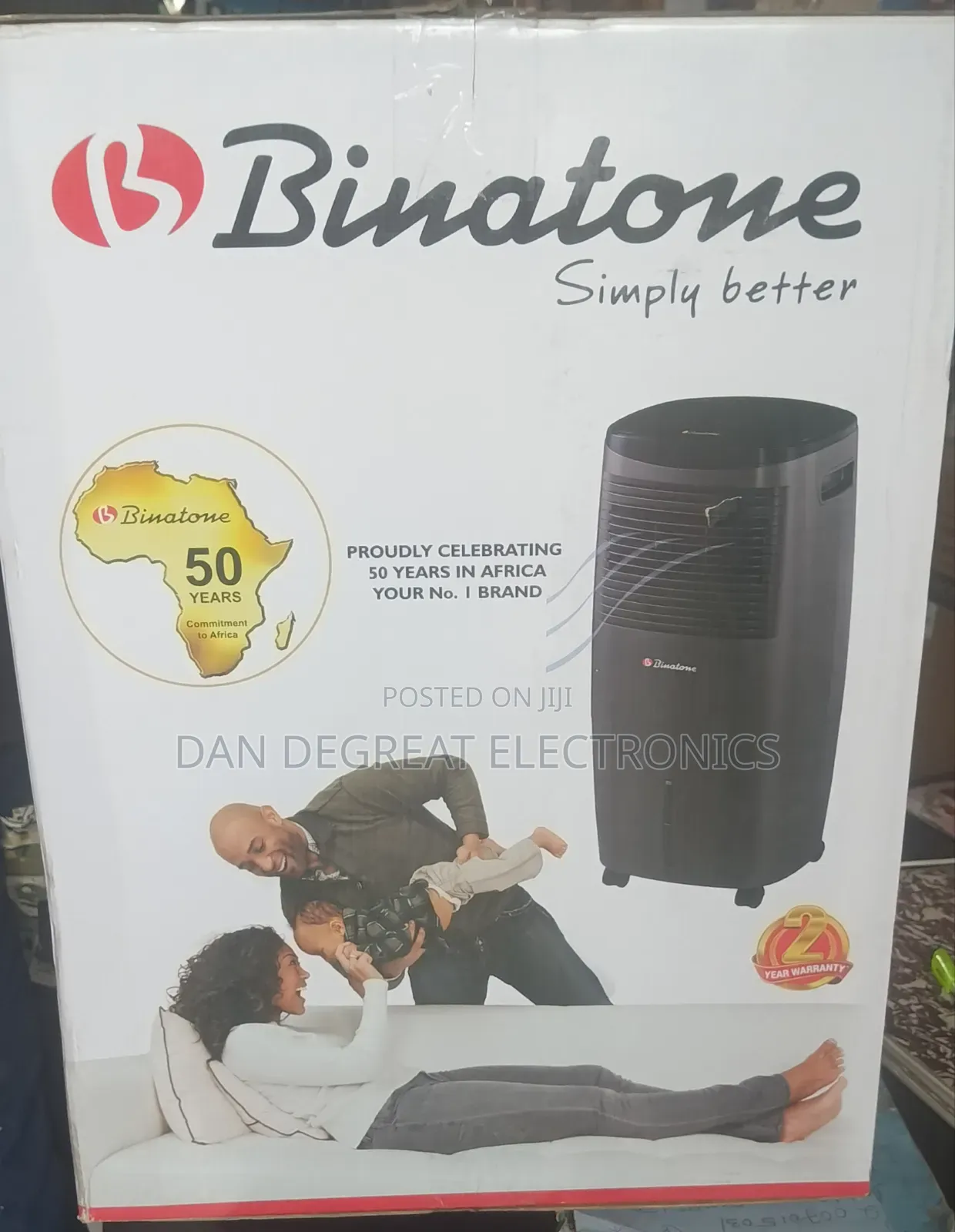 Binatone 20 Litters Bac-201 Air Cooler With Remote