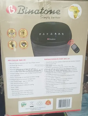 Binatone 20 Litters Bac-201 Air Cooler With Remote